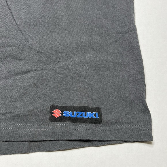 Factory Effex Suzuki S Bar T-Shirt Charcoal, XL - Picture 3 of 6